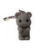 Chaveiro de Camurça Pequeno Fada Rato Fofo Mini Animal Pequeno Tridimensional Decoração Pendente Acessórios para Bolsa de Casal