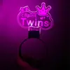 Suporte de Fã para Show de Gêmeos Adereços de Torcida Bastão Luminoso Headband Luminoso Pulseira Flash Personalização com Logo