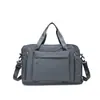 Elegante y versátil bolsa de viaje para viajes cortos, con un compartimento separado para artículos húmedos y secos, un compartimento para zapatos y un asa para facilitar su transporte, adecuada para actividades al aire libre, camping y fitness