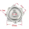 Plataforma Giratoria Cuadrada Hueca de Hierro Galvanizado Soporte Giratorio de 360 Grados Universal para Exhibición de Pasteles Base con Rodamiento Ferretería para Muebles