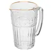 Pote Mauve com Fio Dourado 750ml Cristal - Wolff