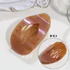 Amazon Moda Transfronteriza Pasador para el Cabello de Forma Diamante Ovalado Plano Mate para Peinados Semirecogidos, Pinza de Pato Accesorio para el Cabello
