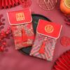 Nuevos Sobres Rojos de Boda de Brocado con Diseño Creativo, Sobres Rojos de Tela de Brocado con Exquisita Artesanía de Bordado, Venta al por Mayor
