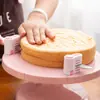 Separador de capas de pastel, cortador de pasteles, cortador auxiliar para tostadas y pan, divisor de herramientas para pasteles