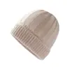 Colección de otoño e invierno: gorros de cachemira engrosados para niños, modernos y elegantes para niñas, gorros de moda estilo coreano para niños, gorros de punto para niños