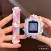Aplicável à Pulseira do Relógio Huawei Phone Watch 5X/4PRO/5PRO/3PRO/4X/5 Pulseira de Relógio Tecida Magnética Vibrante de Desenho Animado