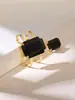Europa y Estados Unidos suministro transfronterizo de exagerado traje de anillo de pulsera de rubí esmeralda traje de joyería de diseño de nicho femenino