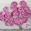 Flor de Simulación Hortensia Piruleta Hortensia Decoración del Hogar Material para Arreglo Floral Arte Floral de Boda Flor Bola de Nieve Flor Artificial