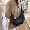 Bolso de Axila de Textura Popular Versátil Retro de Nicho para Mujer Verano 2025 Bolso de Hombro Cruzado Casual Simple