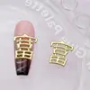 Explosões Ano Novo joias para unhas liga de ouro e prata da sorte moedas fortuna rica decoração de unhas atacado