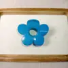 2026 Nuevo Pinza de Garra Pequeña Floral de Verano Estilo Coreano para Mujer, Pinza para Cabello de Cola de Caballo Alta, Pinza de Tiburón para Cabello Semiatado, Accesorio para el Cabello