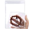 Bolsa fina de PVC con cierre autoadhesivo, bolsa de almacenamiento para guardar música, bolsa transparente suave para el polvo