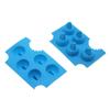 Molde de silicona para hielo Bang Park, molde para hielo con forma de aleta de tiburón, molde creativo para hielo doméstico, molde para chocolate, fácil de desmoldar.