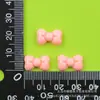 Mini lazo de purpurina accesorios de resina pegamento en crema DIY uñas funda de teléfono pasador para el pelo material de accesorios para el cabello parche lote