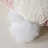 Almohada de Proteína de Cachemira Suave de Gama Alta, Almohada Cervical para el Hogar, Ayuda para Dormir, Núcleo de Almohada de Masaje, un Par para Dormitorios de Estudiantes