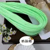 Rattan de plástico PE de 5 mm de ancho para bolsas tejidas a mano Cuerda de ratán de imitación DIY para bolsas de mano tejidas a mano
