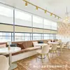 Cortinas Enrollables de Doble Capa Totalmente Opacas, Combinando Bloqueo de Luz y Transmisión de Luz, con una Exquisita Caja de Cubierta Integrada, Diseñadas Específicamente para Proyectos Hoteleros
