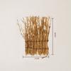 Prato de Material Japonês Decoração Sashimi Fileira de Bambu Cerca de Bambu Churrasqueira Japonesa Prato de Servir Frutos do Mar Pose Adereços