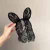 Coreia do Sul Aro de Cabelo Fofo com Orelhas de Gato de Renda para Mulheres Celebridade da Internet Lavar o Rosto Aro de Cabelo com Pressão Acessórios de Cabelo Cos Sexy de Orelha de Coelho Maquiagem