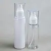 Botella de Spray Fijador de Maquillaje de 50-130ml, Botella Blanca de Loción para Mascotas, Botella de Cobertura Total de Doble Capa, Botella Dispensadora de Cosméticos de Emulsión Acuosa