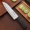 Cuchillo de Corte Multifuncional Estilo Coreano, Cuchillo de Cocina Perforado, Cuchillo para Frutas y Verduras, Acero Inoxidable Exquisito Cuchillo de Cocina Sushi Sashimi Chef