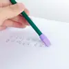 Yun Bei Bullet Eraser Color Pencil Pen Set Estudante Lápis Substituição Caneta Cap Lápis Capa Protetora Cabeça de Borracha