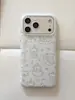 Funda de koala estilo coreano con line art, adecuada para 17promax, linda funda de teléfono Apple 18, soporte para iPhone 15, 16 protección completa