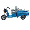 Triciclo Elétrico Pequeno para Uso de Passageiros e Carga, Patinete Elétrico Pequeno para Idosos, Adequado para Buscar e Levar Alunos, com Assento Dobrável