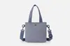 Bolso bandolera simple nuevo para mujer, ligero, moderno, bolso de hombro versátil para ir al trabajo y uso casual, bolso bandolera pequeño de tela de nailon