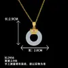 Collar para Mujer Transfronterizo Popular Collar de Perlas con Lazo Diseño de Nicho Versátil No se Desvanece Accesorios de Acero de Titanio de Gama Alta