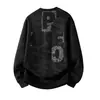Nueva sudadera de otoño para hombre, camiseta básica de cuello redondo de corte holgado, marca de moda 2026 nueva sudadera de manga larga para hombre