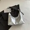 Bolsa tote de ombro estilo europeu e americano para o dia a dia, nova coleção de outono 2026, bolsa de mão de grande capacidade para o trabalho, bolsa de ombro casual, bolsa de axila feminina