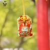 [Qian Li] Colgante de bendición del año del conejo de la Guardia Real de dibujos animados, bolsa de la suerte con atado, símbolo de seguridad, bordado, venta al por mayor