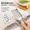 Cepillo de escamas de pescado de acero inoxidable, raspador de escamas, cepillo manual para escamas de pescado, cuchillo para branquias de pescado, raspador de escamas manual engrosado