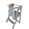 Torre de Aprendizaje Montessori para Niños Taburete para Lavar Pies de Bebé Escalera Doméstica Taburete Escalón Taburete de Madera Plegable y Ajustable