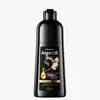 Versão Inglesa Kormesic Ginseng Tinta Preta para Cabelo Coloração Polygonum Essência Suavizante