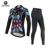 XINTOWN Roupa de Ciclismo de Verão Estilo Chinês Nova Roupa de Ciclismo Primavera e Outono Roupas de Ciclismo Femininas Traje Longo
