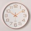 Reloj de pared de plástico silencioso, creativo, de moda, para sala de estar, estéreo, digital, reloj de pared, venta al por mayor, 12 pulgadas, 30 cm