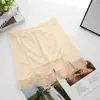 Seda de Hielo Verano Nuevo Ribete de Encaje para Mujer Cubierta del Área Triangular Anti-Exposición Ropa de Abrigo de Ribete de Encaje Pantalones Cortos de Seguridad que no se Enrollan