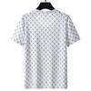 Playera de Manga Corta de Seda de Hielo de Secado Rápido para Hombre Verano Casual Cuello Redondo Trendy Combinable Ajustada Ropa Juvenil Ropa de Hombre