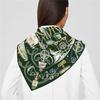 Chal Protector Solar para Exteriores de Mujer Estilo Francés Nuevo Carro con Ruedas Noble Bufanda Cuadrada Grande Bufanda para Envolver el Pecho Bufanda de Seda Turbante