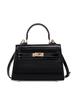 Bolsas 2026 Primavera y Verano Nuevo Estilo Bolsas de Piel Genuina para Mujer, Bolsos Cruzados de Lujo Ligero, Bolso Kelly con Patrón de Cocodrilo, Bolso Pequeño de Piel de Vaca