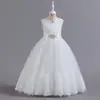 Liquidación de Tallas Descontinuadas: Vestido de Princesa de Encaje de Mayor Venta de Amazon para Niños Mayores, Vestido de Dama de Boda, Vestido Largo de Tul Abullonado