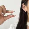 Pendientes de Lazo con Microincrustaciones de Circonita Sintética, Colección Primavera 2026, Estilo de Lujo Ligero, Diseño Único, Pendientes Súper Brillantes