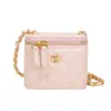 Mini bolsa para batom para mulheres, pequena bolsa tipo caixa estilo Chanel com corrente de losangos, bolsa transversal decorativa versátil