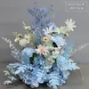 Flores para el camino de la boda flores para la mesa del hotel macetas bolas de flores decoración del escenario de la boda arte floral terminado