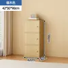 Armario de almacenamiento minimalista y moderno con cerradura, adecuado para sala de estar, montado en la pared, armario de almacenamiento multi-compartimento, armario de almacenamiento doméstico de cinco cajones