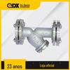 Venda Direta de Fábrica Filtro Tipo Y Malha de Aço Inoxidável Filtro com Flange de Válvula Ferro Fundido Dúctil Filtro Tipo Y Gl41H-16