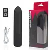 Vibrador de bala recargable más vendido de Amazon Aliexpress Mini palo de masaje vibratorio multifrecuencia Dispositivo de masturbación femenina