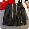 Pantalones Cortos Deportivos Ultra Delgados de Secado Rápido para Hombre, Pantalones de Longitud Media Funcionales de Marca de Moda para Verano, Pantalones Cortos Casuales Sueltos para Playa, Exportación
